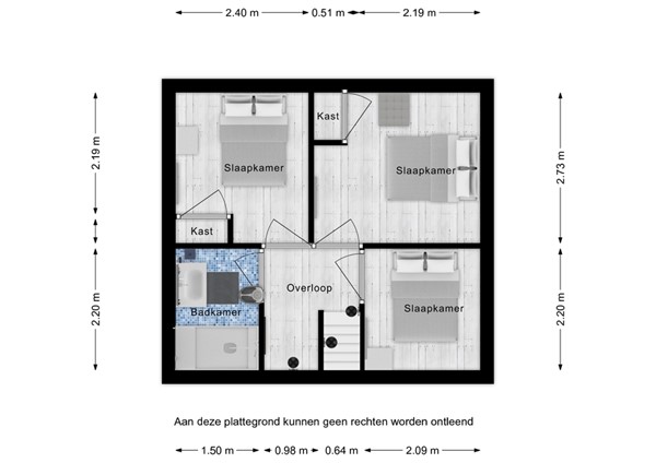 Floorplan - Sint Sebastiaanstraat 3, 4515 CR IJzendijke